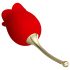 Pretty Love Rose - 2in1 kielivibraattori (punainen)
