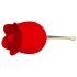 Pretty Love Rose - 2in1 kielivibraattori (punainen)