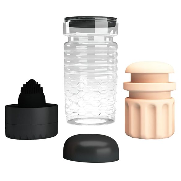 Pretty Love Emily - realistinen keinovagina mastubaattori - musta