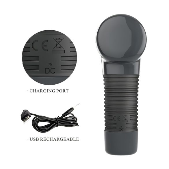 Pretty Love Magic Gun - hierontapistooli - musta