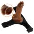 Pretty Love - strap-on valjaat - mukana dildo 17 cm - musta