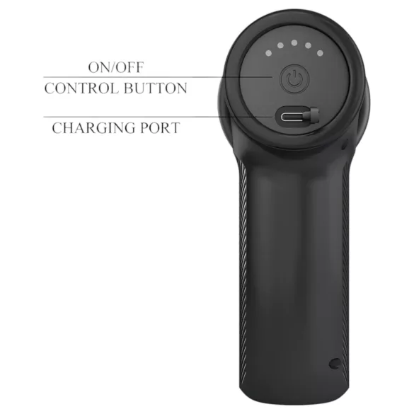 Pretty Love Dj Doctor - työntävä vibraattori - vagina - musta