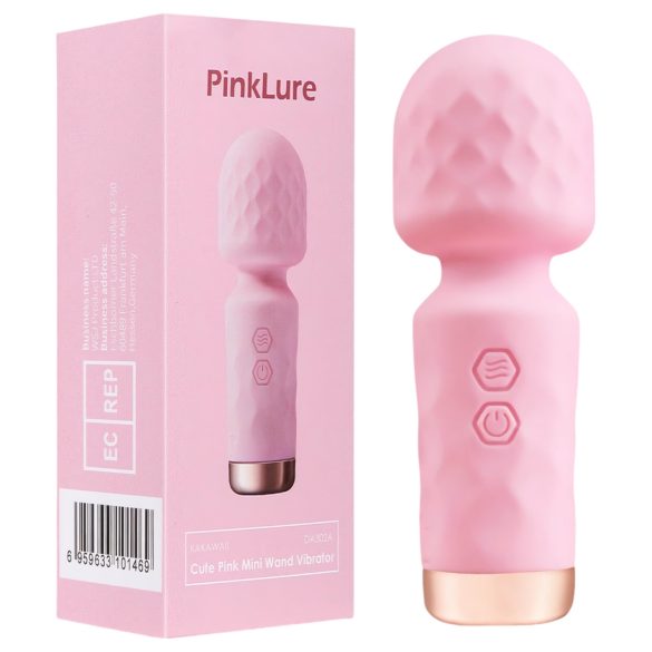 Vibeconnect - ladattava, vedenkestävä mini hierontavibraattori (pinkki)