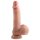 Kaksitiheyksinen realistinen dildo 18cm luonnollinen