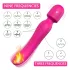 Sex HD Iris - ladattava vibraattori lämmityksellä ja 2 moottorilla - pinkki