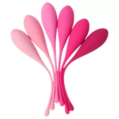 Sex HD Eggs - Kegel-pallot setti 6 kpl - pinkki