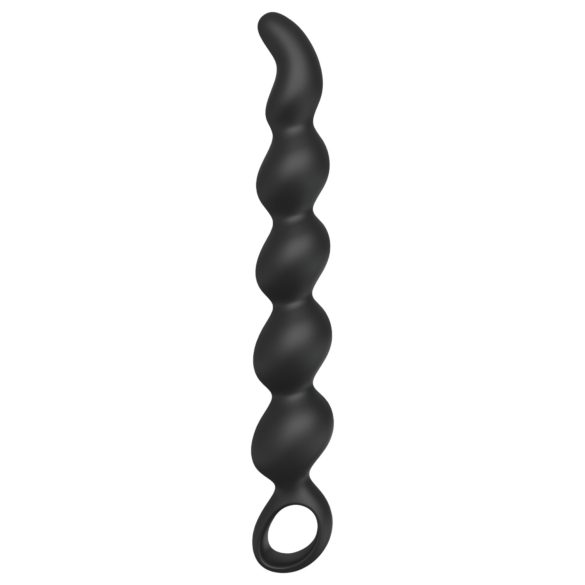 Sex HD Steven - musta helmeilevä anaalidildo