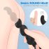 Sex HD Steven - musta helmeilevä anaalidildo