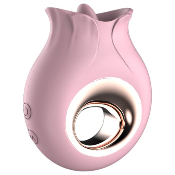 Sex HD French Kiss - klitoriskiihotin - suuseksun tuntuma - silikoni pinkki