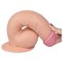 Lovetoy Ultra Soft – taipuisa, aidontuntuinen dildo – 21,5 cm (luonnollinen)
