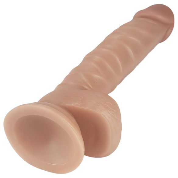 Lovetoy Real Extreme - imukuppidildo - 21 cm (nude)