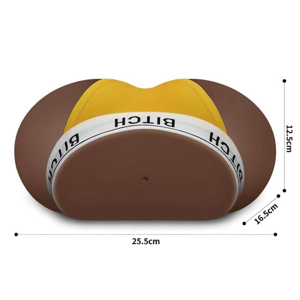 Lovetoy - tekovagina torso - tanga - tumma luonnollinen