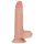 Lovetoy Nature - Aidon tuntuinen tuplakerrosdildo 18 cm (nude)