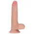 Lovetoy Nature Cock - realistinen kaksikerroksinen dildo 18cm - iho