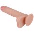 Lovetoy Nature - Aidon tuntuinen tuplakerrosdildo 18 cm (nude)