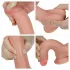 Lovetoy Nature Cock - realistinen kaksikerroksinen dildo 18cm - iho