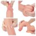 Lovetoy Luonnollinen Dildo 21cm - imukuppi, realistinen nautinnot