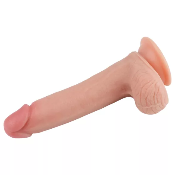 Lovetoy Nature Cock - realistinen kaksikerroksinen dildo - 20cm - nude