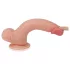 Lovetoy Nature Cock - realistinen kaksikerroksinen dildo - 20cm - nude