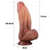 Lovetoy - aidon tuntuinen kaksikerrosdildo - 26 cm (luonnollinen)