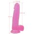 Lovetoy Jelly Studs - imukuppidildo - 20 cm (pinkki)