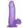 Lovetoy - dildo taputtimella - 15 cm - violetti