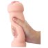 Lovetoy - vagina- ja anaalimasturbaattori (luonnollinen)