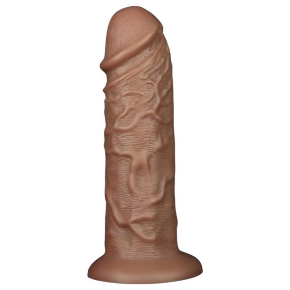 Lovetoy Chubby - imukupilla varustettu luonnollinen dildo - 25 cm (nude)