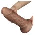 Lovetoy Chubby - imukupilla varustettu luonnollinen dildo - 25cm (nude)