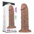 Lovetoy Chubby - imukupilla varustettu luonnollinen dildo - 25 cm (nude)