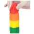 Lovetoy Prider - realistinen silikonidildo - 19cm (sateenkaari)