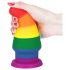 Lovetoy Prider - anustappi, sateenkaari, 15 cm