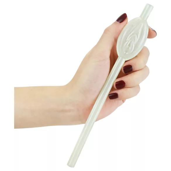 Lovetoy - vagina juomapilli - hohtava - valkoinen