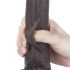 Lovetoy Sliding-Skin - kaksikerroksinen dildo - 23cm (ruskea)