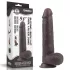 Lovetoy - kaksikerroksinen dildo - 23 cm - ruskea