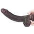 Lovetoy - kaksikerroksinen dildo - 23 cm - ruskea