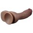 Lovetoy Luonnollinen Kaksikerroksinen Dildo - 26cm (nude)