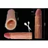 Lovetoy Pleasure X-tender - peniksenhylsy - 19 cm - läpikuultava