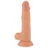 Mr. Rude - realistinen dildo imukupilla - 19cm luonnollinen