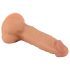 Mr. Rude - realistinen dildo imukupilla - 19cm luonnollinen