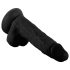Mr. Rude - Realistinen tappi 19cm - Musta