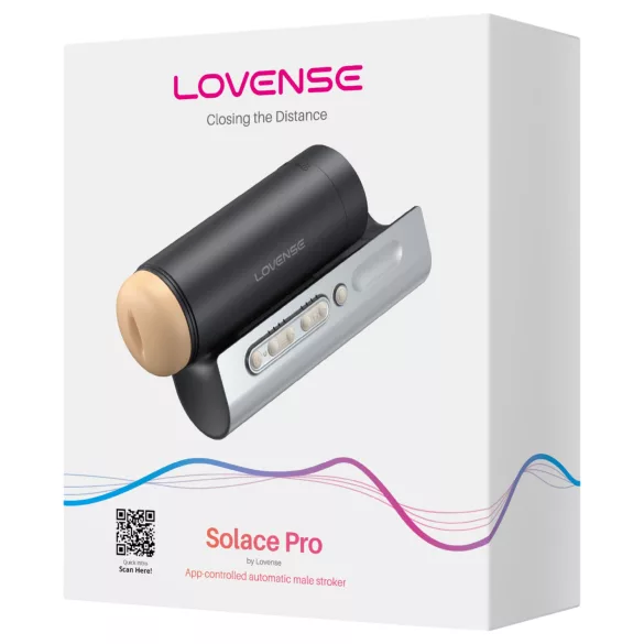Lovense Solace Pro - älymasturbaattori ylös-alas liike - musta