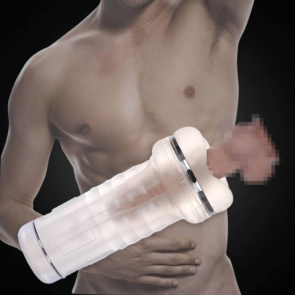 Tracy's Dog Crystal - realistinen tekovagina mastubaattori - läpinäkyvä