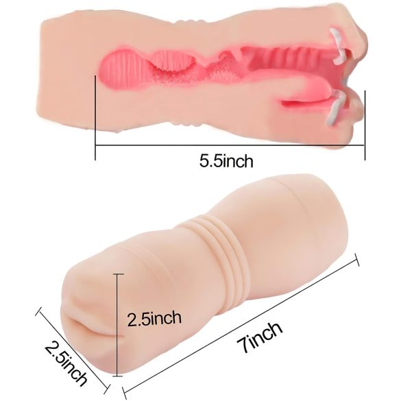 Tracy's Dog - suumasturbaattori hampaat, aito tuntu, luonnonväri