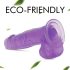 Tracy's Dog Jelly 8 - imukuppi herkullinen dildo (violetti)
