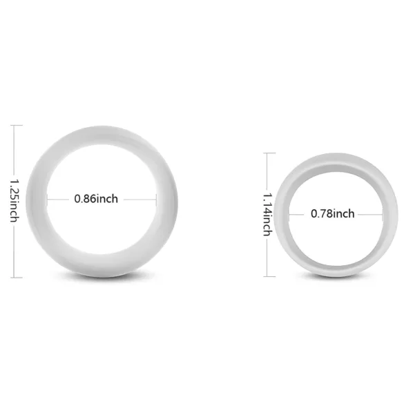 2in1 penisrengas ja viivästysrengas - 2 kpl