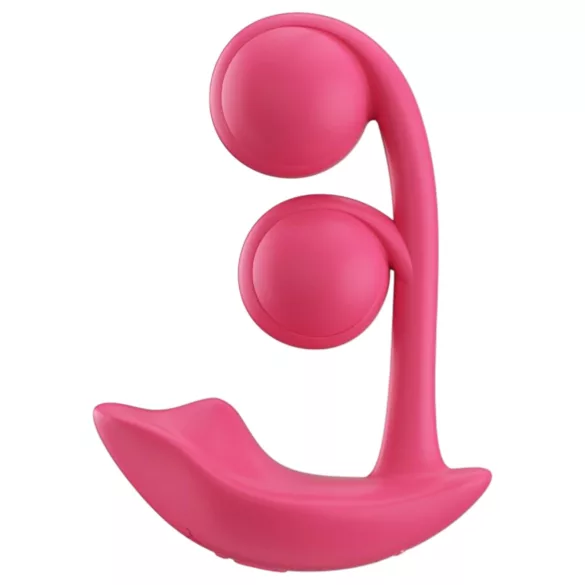 Honey Play Box Melody - älykäs helmi 2in1 vibraattori - punainen