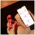Honey Play Box Melody - älykäs helmi 2in1 vibraattori - punainen
