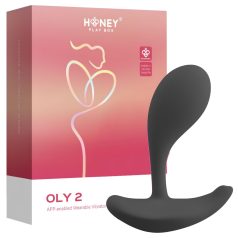   Honey Play Box Oly 2 - G-piste ja klitoriskiihotin - älylaite - musta