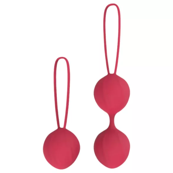 Cotoxo Cherry - kaksiosainen geishakuulasetti - punainen